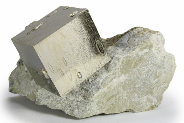 Natural Pyrite Cubes From Navajún For Sale